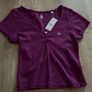 Pacsun Purple Crop Top (Size XS)